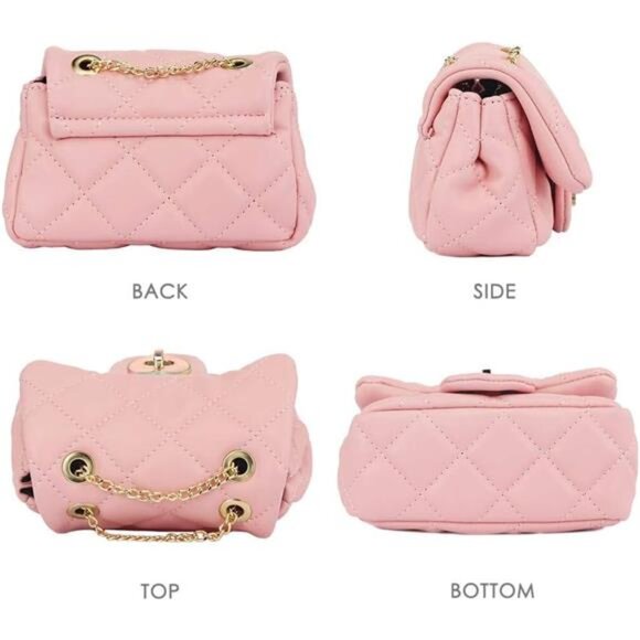Kids Purse for Girls Toddler Crossbody Bag Small Shoulder Bag Birthday Gift - Picture 5 of 7
